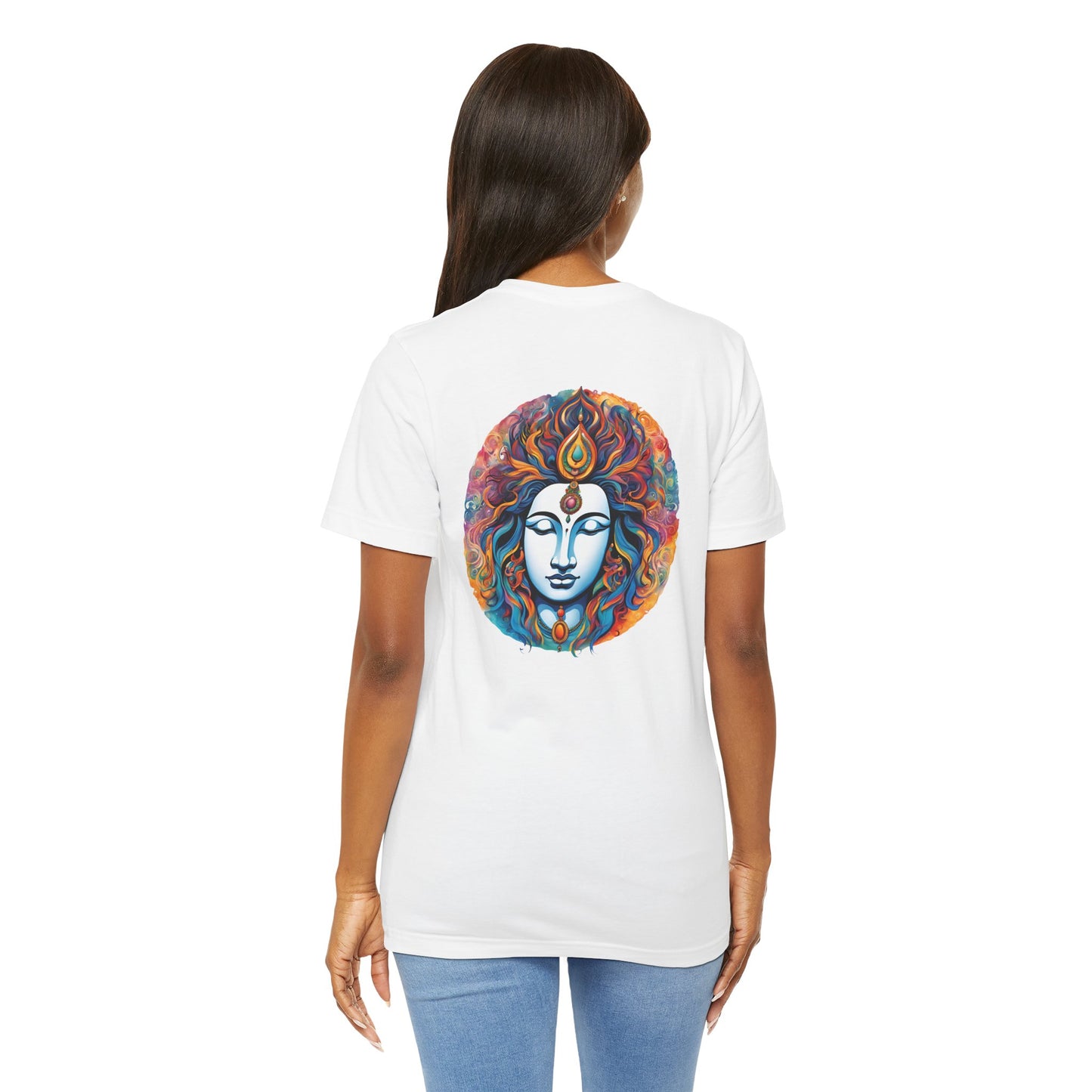 Spiritual White T-Shirt for Yoga Enthusiasts - Unisex
